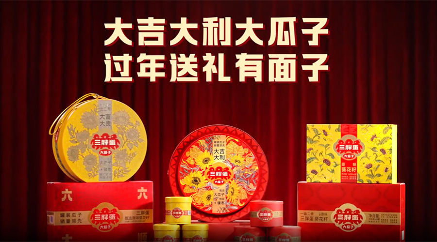 順動新作 三胖蛋新年大吉大利大瓜子廣告片